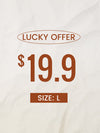 $19.90 Lucky Offer---Size:L