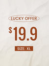 $19.90 Lucky Offer---Size:XL
