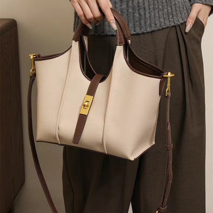 Sac Cabas Élégant en Cuir Simili