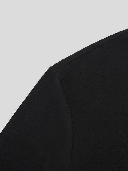Ultimate Fleece Mock Neck Long Sleeve Tee