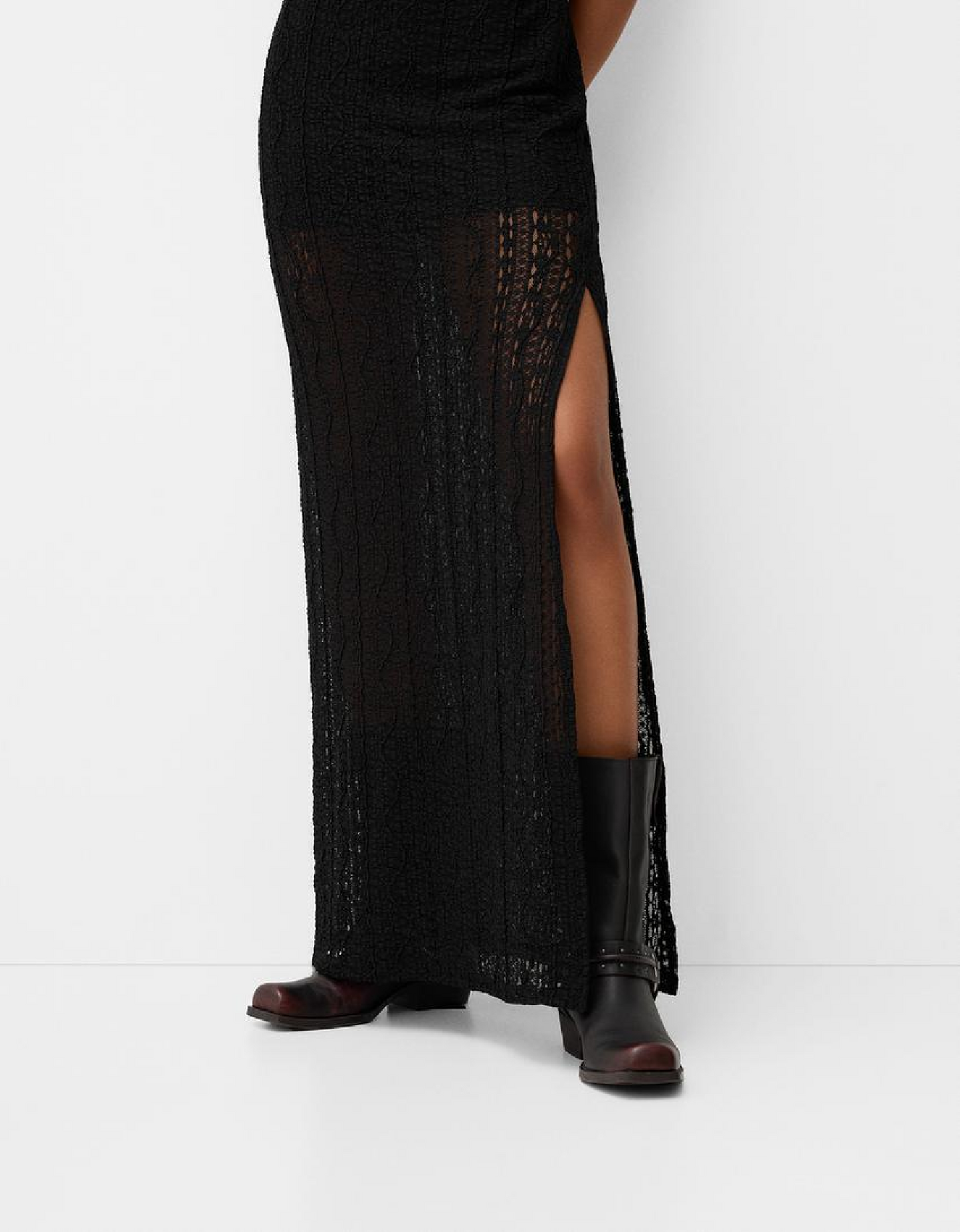Sample - Sweater with a bardot neckline