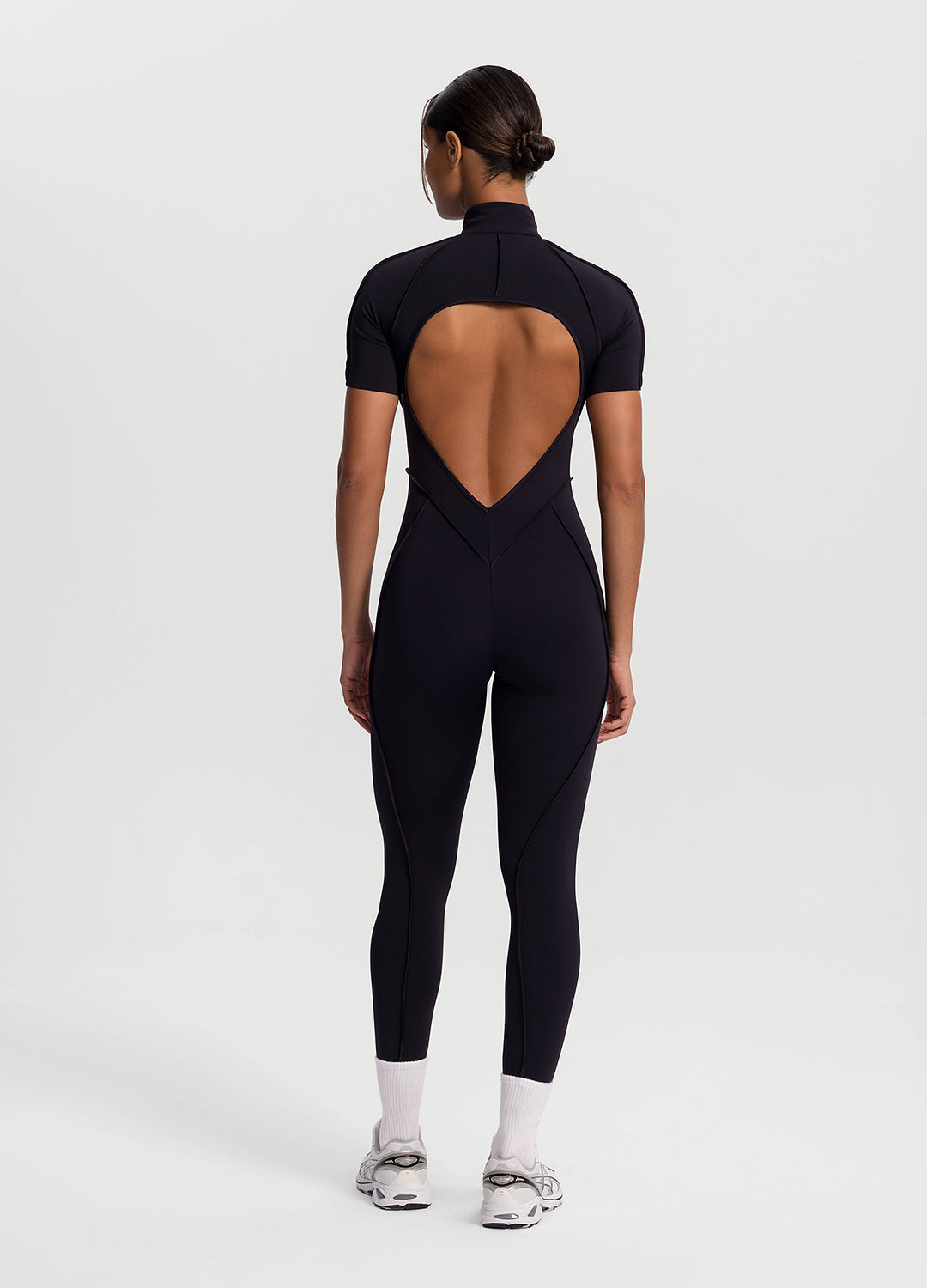 Short Sleeve Full-Length Catsuit