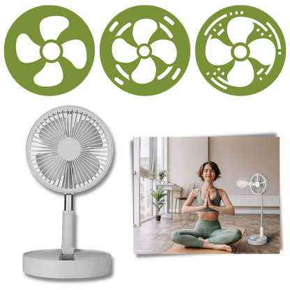 USB charging portable fan